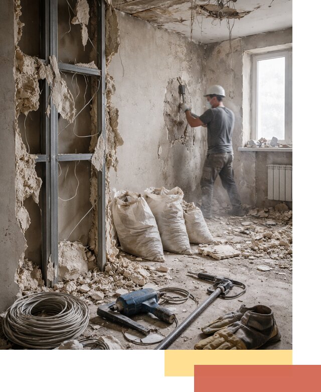 Профессиональный демонтаж зданий и конструкций в Кореновске