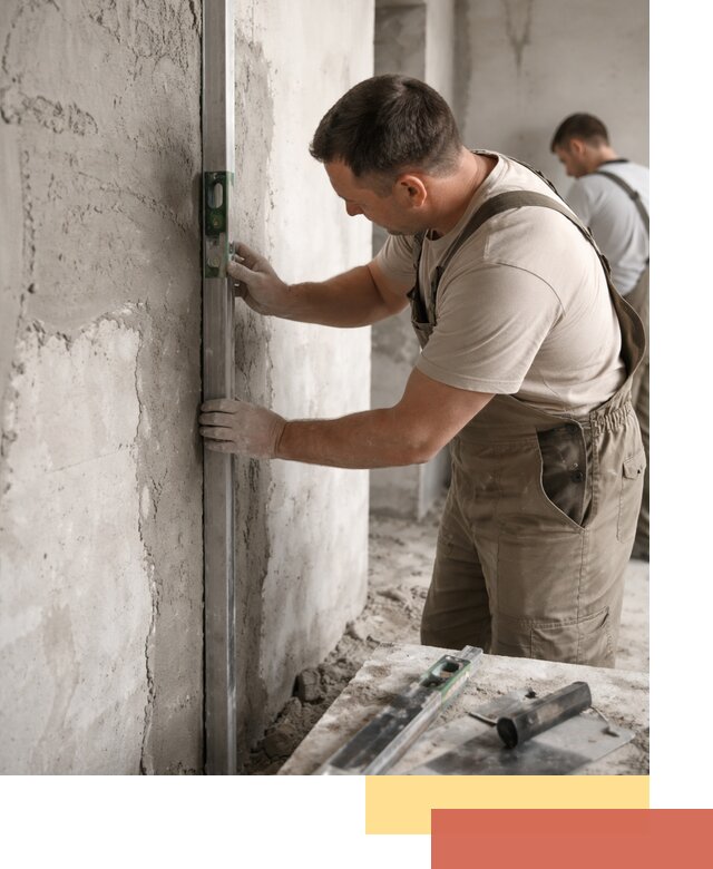 Установка штукатурных маяков в Кореновске с гарантией качества