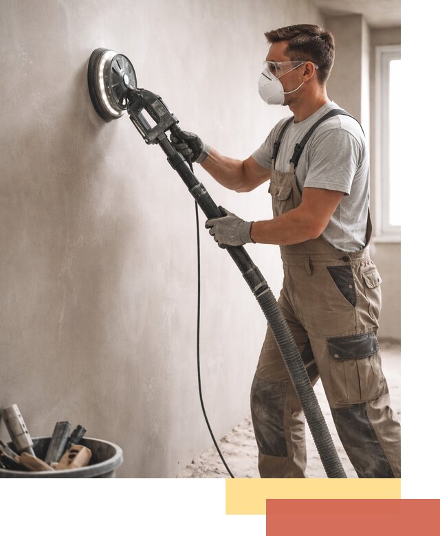 Профессиональная шлифовка стен в Кореновске быстро и качественно