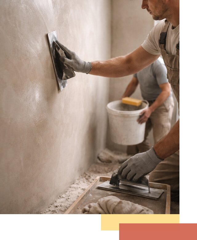 Нанесение марокканской штукатурки таделакт в Кореновске