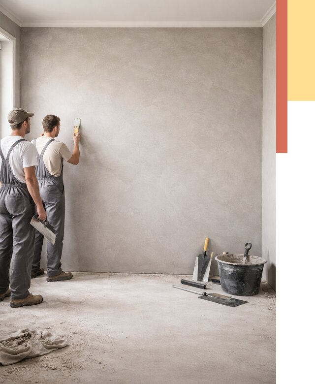 Микробетон на стены в Кореновске от 1296 руб. — нанесение и отделка | ОТДЕЛОЧНИК-Кнв