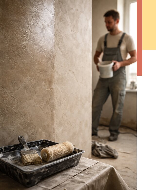 Нанесение воска на штукатурку в Кореновске от 3627 руб. | Услуги ОТДЕЛОЧНИК-Кнв