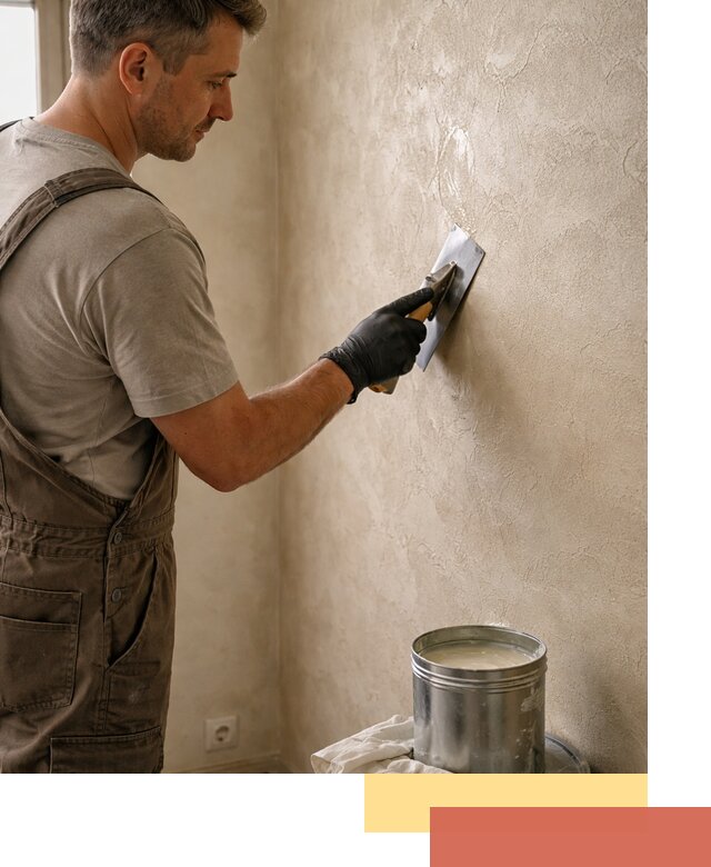 Нанесение воска на штукатурку в Кореновске для защиты и блеска