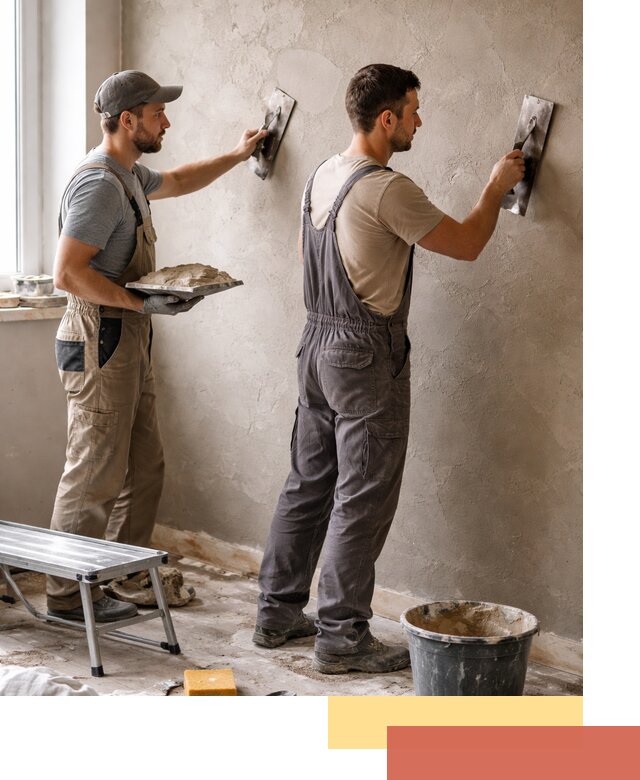 Ремонт декоративной штукатурки и восстановление фактуры в Кореновске