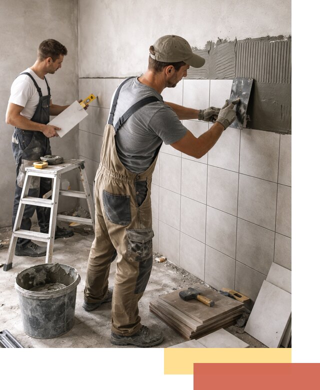 Укладка плитки на стены в Кореновске профессионально и надежно