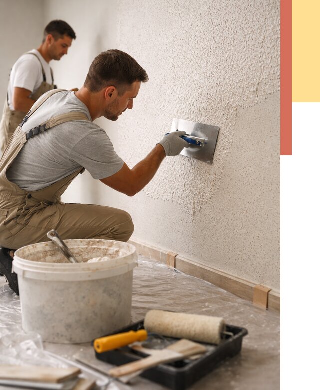 Нанесение жидких обоев в Кореновске от 7773 руб./м2 — быстро и недорого | ОТДЕЛОЧНИК-Кнв