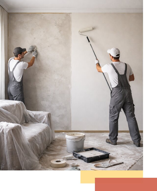 Покраска стен антивандальной краской в Кореновске