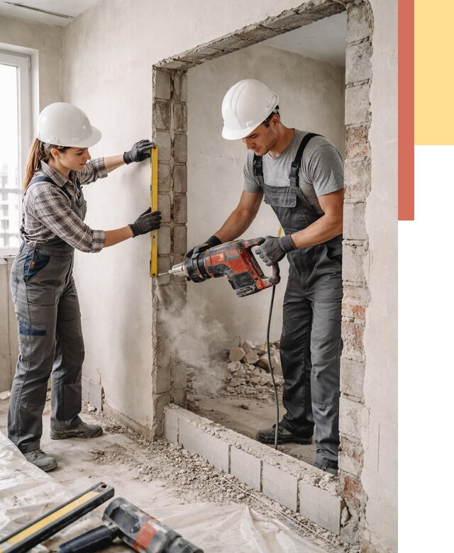 Создание проемов в стенах в Кореновске от 6737 руб. — алмазная резка и расширение | ОТДЕЛОЧНИК-Кнв