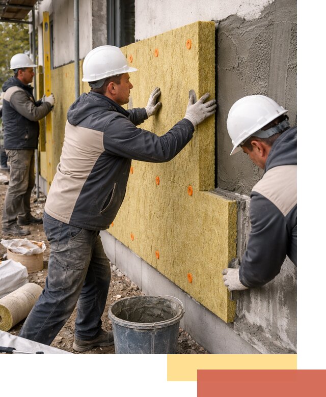 Утепление стен минватой в Кореновске — тепло и звукоизоляция