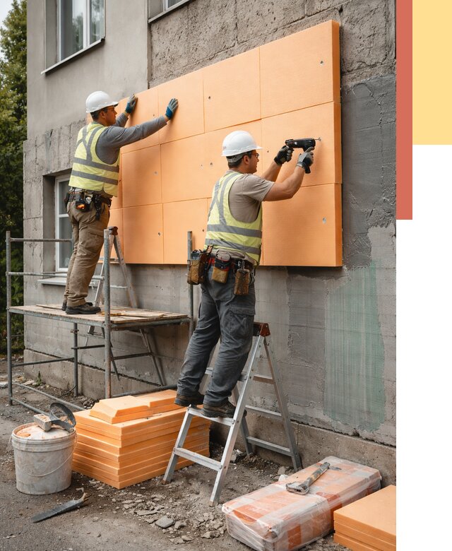 Утепление стен пеноплексом в Кореновске от 1917 руб./м2 — быстро и недорого | ОТДЕЛОЧНИК-Кнв