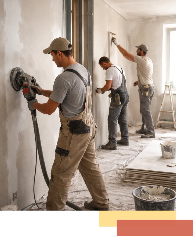 Профессиональная отделка стен в Кореновске качественно и в срок