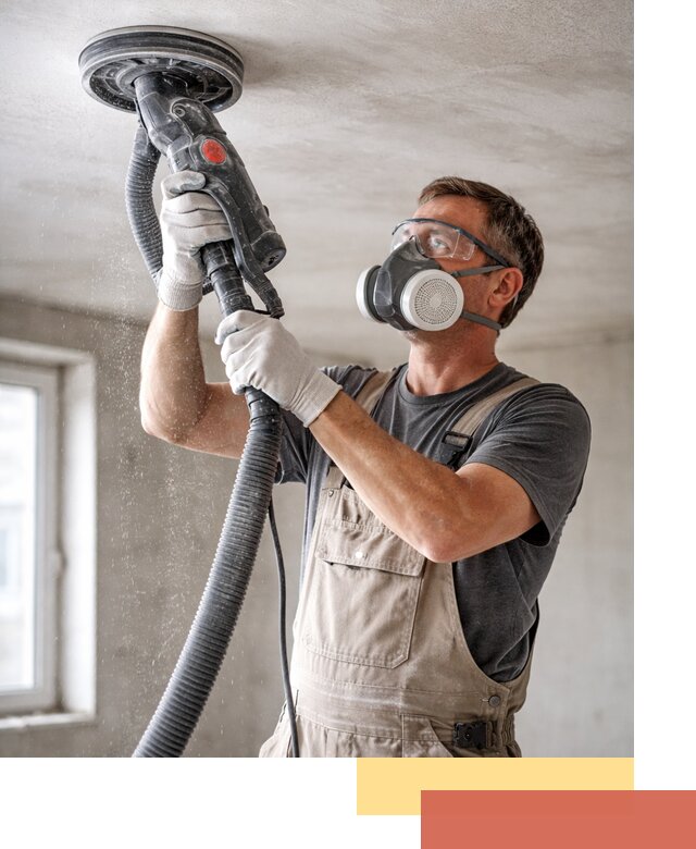 Шлифовка потолка в Кореновске — качественная подготовка под отделку