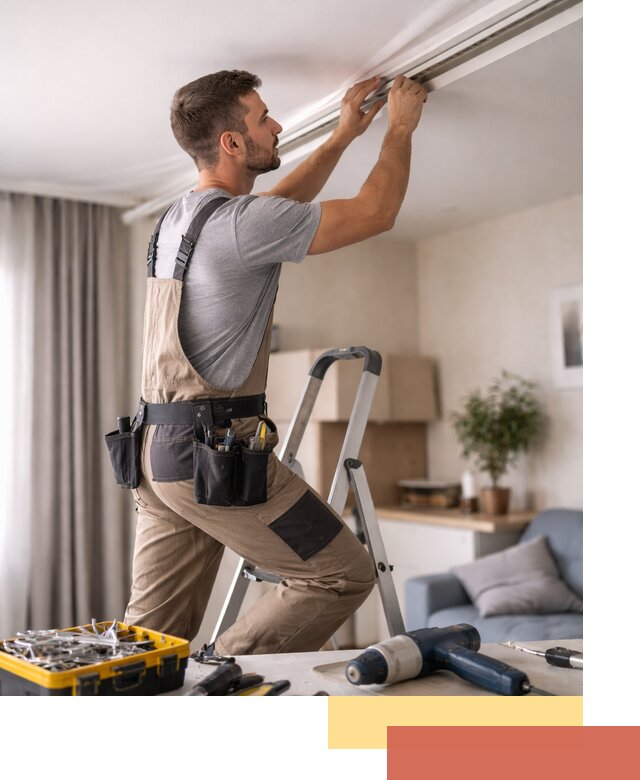 Ремонт натяжных потолков в Кореновске — качественно и оперативно