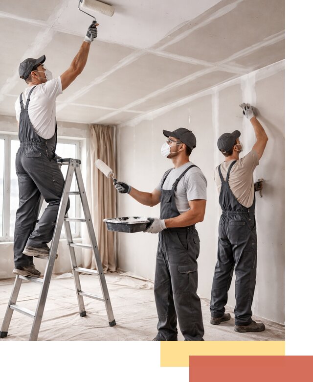 Покраска потолка из гипсокартона в Кореновске качественно и недорого