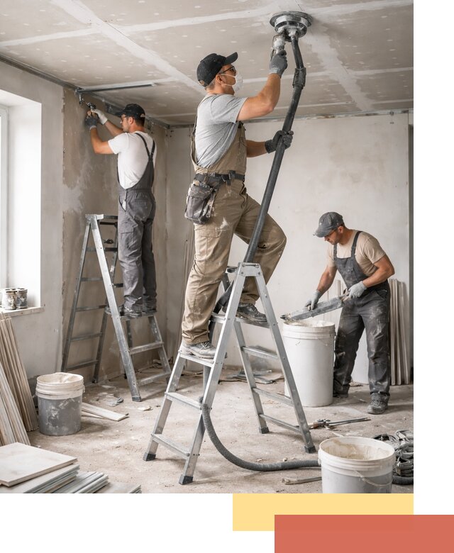 Ремонт потолка из гипсокартона в Кореновске: быстрый и качественный монтаж