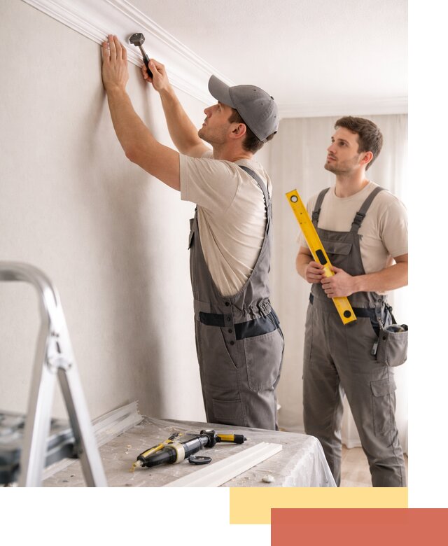 Монтаж потолочного плинтуса в Кореновске качественно и быстро