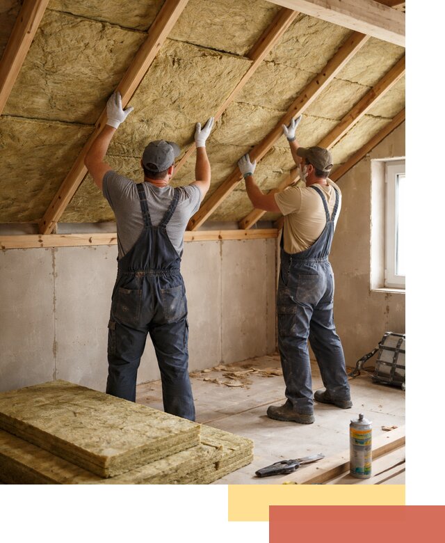 Утепление потолка минеральной ватой в Кореновске